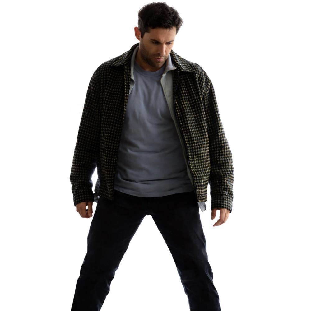 Scott Adkins Reckless 2026 Checkered Jacket